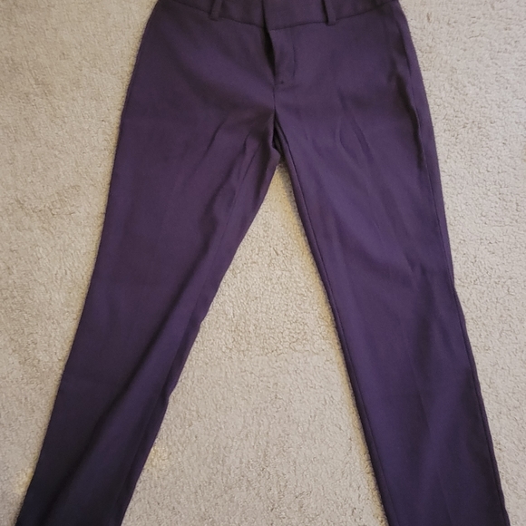 Calvin Klein pants purple Size 2 - Picture 1 of 3
